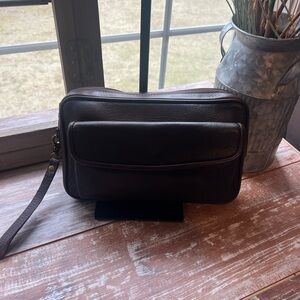 Bally Calfskin Leather Clutch